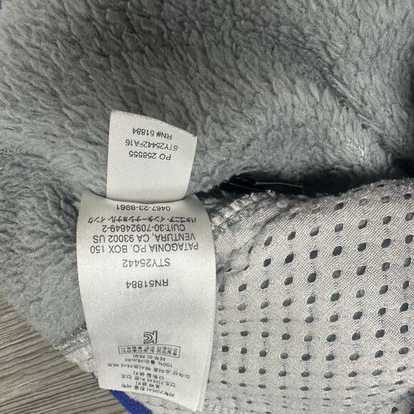 Patagonia Re Tool Snap-T Sweater Gray Womens M Pullover Polartec Fleece Jacket - Picture 9 of 9